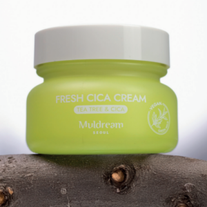 Muldream Creme Facial Vegan Green  Mild de Tea Tree e Cica