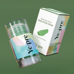 Yepre Máscara Facial Vegana Em Bastão De Chá Verde