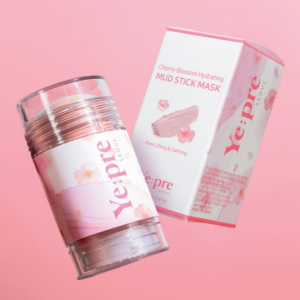 Yepre Máscara Facial Vegana em Bastão de Flor de Cerejeira